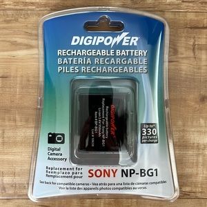 NIB Digipower Sony NP-BG1 Rechargeable Battery